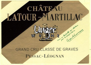 1999 Chateau Latour Martillac Graves