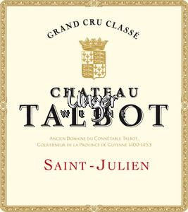 1986 Chateau Talbot Saint Julien