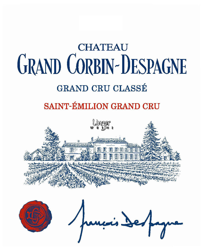 1999 Chateau Grand Corbin Despagne Saint Emilion