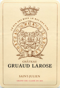 2001 Chateau Gruaud Larose Saint Julien