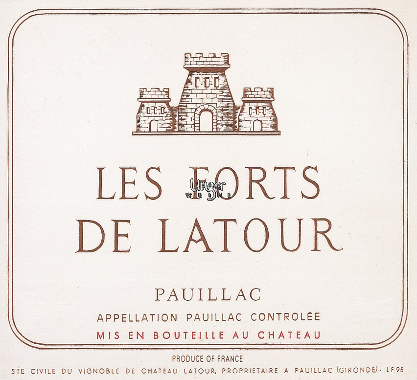 2006 Les Forts de Latour Chateau Latour Pauillac