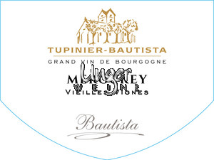 2023 Mercurey Vieilles Vignes Rouge Domaine Tupinier-Bautista Cote Chalonnaise