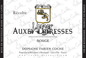 2022 Auxey-Duresses Blanc Domaine Fabien Coche Cote de Beaune