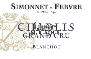 2018 Chablis Blanchot Grand Cru Simonnet Febvre Chablis