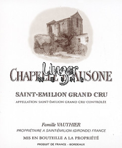 2017 Chapelle d´Ausone Chateau Ausone Saint Emilion