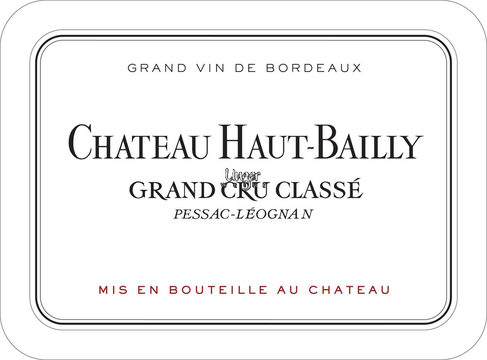 2021 Chateau Haut Bailly Pessac Leognan