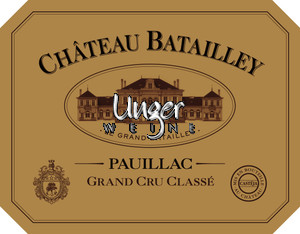 2019 Chateau Batailley Pauillac