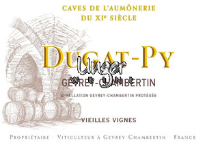 2019 Gevrey Chambertin Vieilles Vignes AC Dugat Py Cote de Nuits