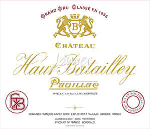 2021 Chateau Haut Batailley Pauillac