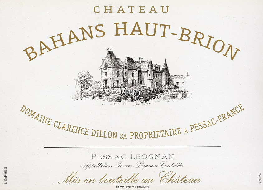2005 Bahans du Chateau Haut Brion Chateau Haut Brion Graves