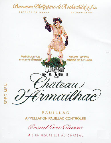 1990 Chateau D`Armailhac Pauillac