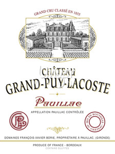 2016 Chateau Grand Puy Lacoste Pauillac