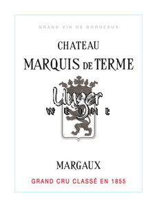 1987 Chateau Marquis de Terme Margaux