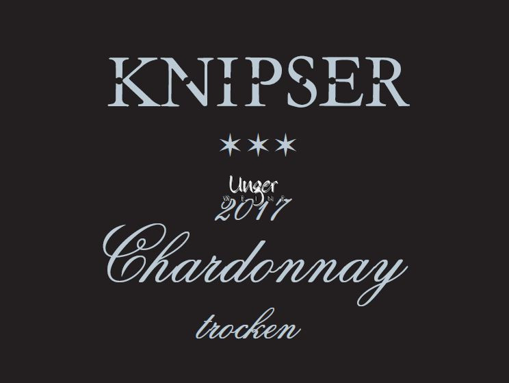 2017 Chardonnay*** Knipser Pfalz