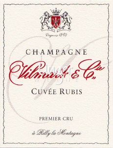 Champagner Rubis Brut Rose 1er Cru Vilmart Champagne