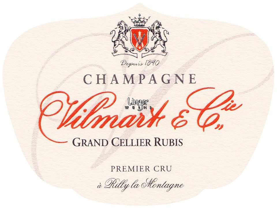 2009 Champagner Grand Cellier Rubis Brut Rose 1er Cru Vilmart Champagne