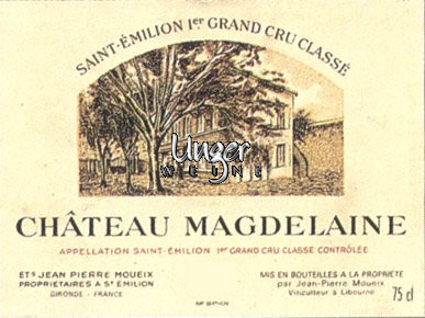 1998 Chateau Magdelaine Saint Emilion