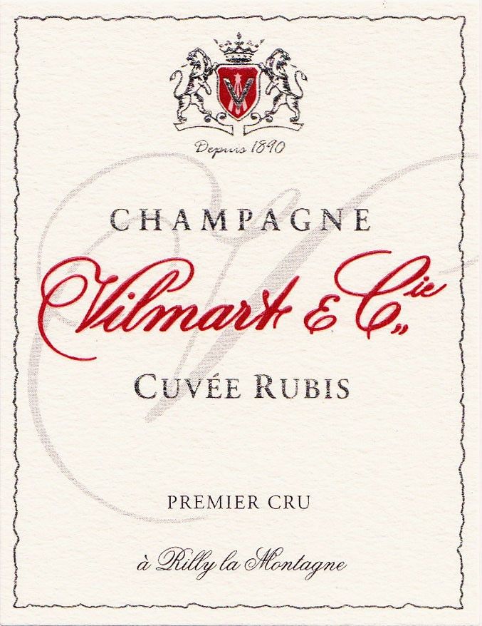 Vilmart - Champagner Rubis Brut Rose 1er Cru