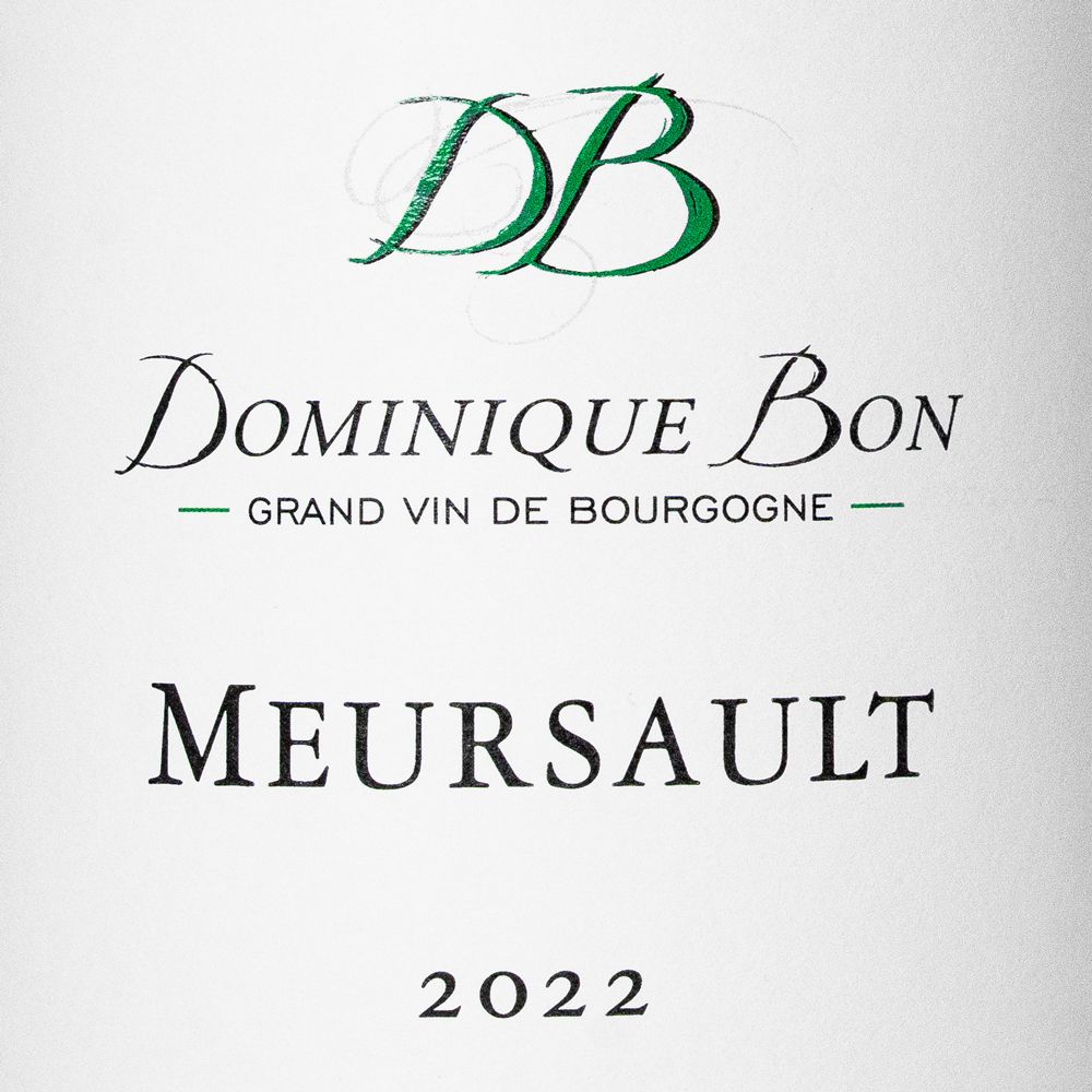 2022 Meursault Blanc Domaine Dominique Bon Cote de Beaune