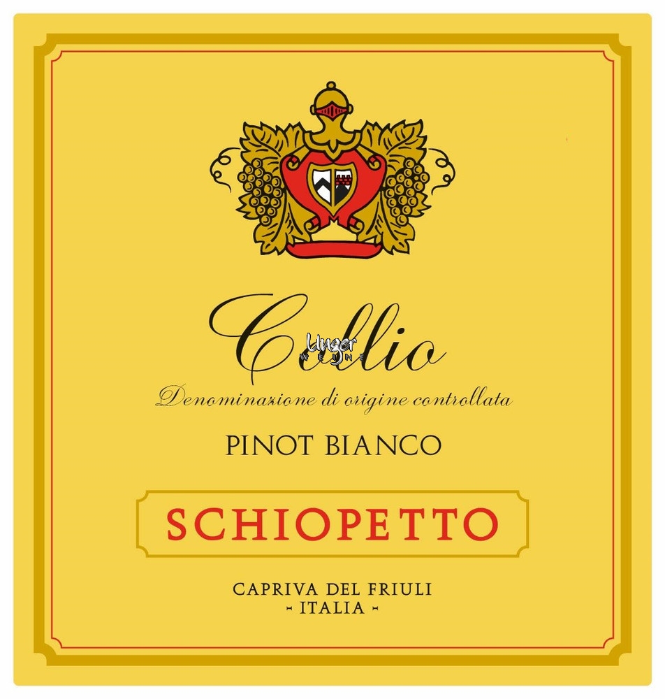 2019 Pinot Bianco Collio Schiopetto Friaul