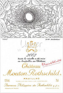 2002 Chateau Mouton Rothschild Pauillac