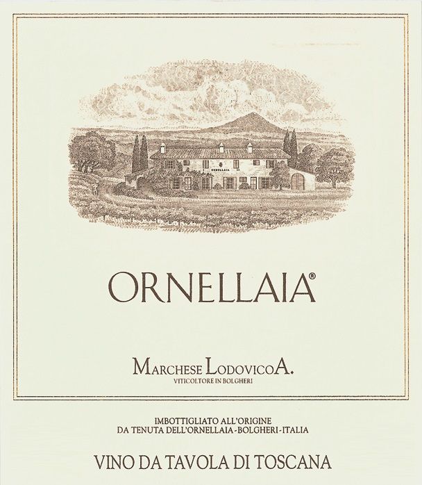 2018 Ornellaia VdT Tenuta dell´Ornellaia Toskana