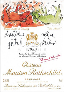1989 Chateau Mouton Rothschild Pauillac