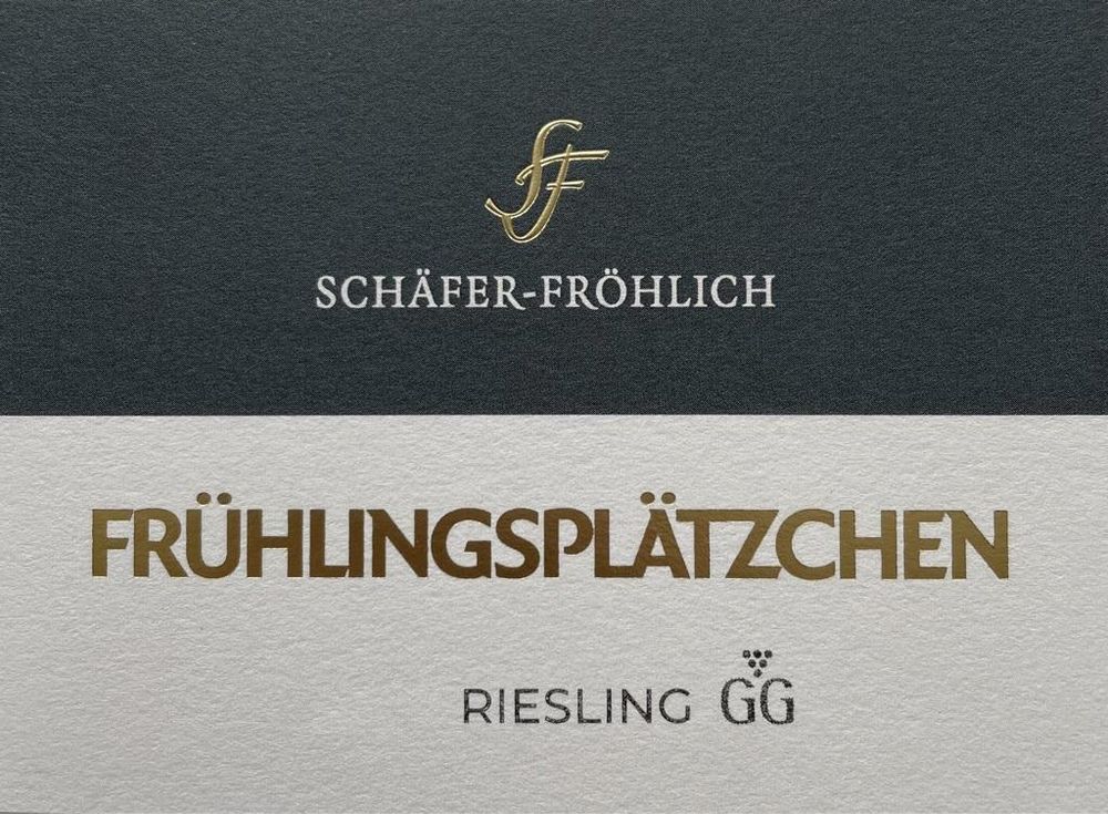 2023 Frühlingsplätzchen Riesling Grosses Gewächs Trocken Schäfer-Fröhlich Nahe