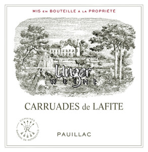 2001 Carruades de Lafite Chateau Lafite Rothschild Pauillac