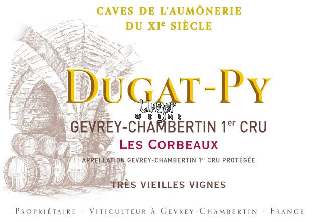 2020 Gevrey Chambertin Les Corbeaux 1er Cru Tres Vielles Vignes Dugat Py Cote de Nuits