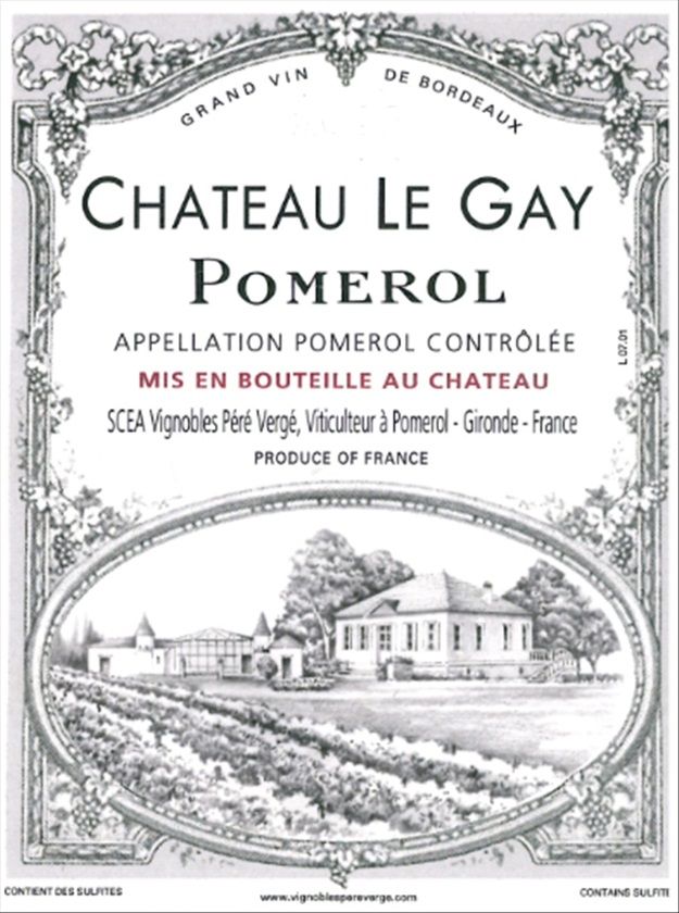 Chateau Le Gay 2016