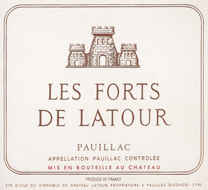 Chateau Latour - Les Forts de Latour 2007