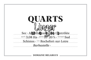 2020 Quarts Domaine Belargus Anjou