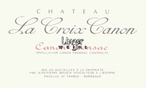 1998 Croix Canon Chateau Canon Canon Fronsac