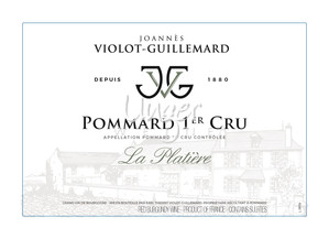 2020 Pommard La Platiere 1er Cru Joannes Violot-Guillemard Cote de Beaune