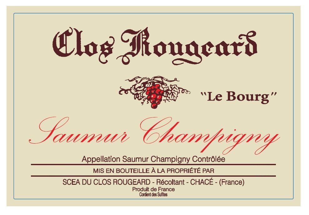 2019 Saumur Champigny Le Bourg Clos Rougeard Loire