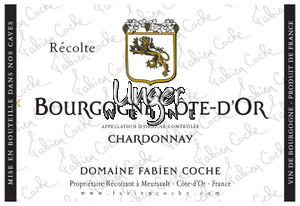 2022 Bourgogne Cote D’Or Chardonnay Domaine Fabien Coche Burgund