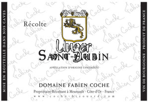 2022 Saint Aubin Domaine Fabien Coche Cote de Beaune