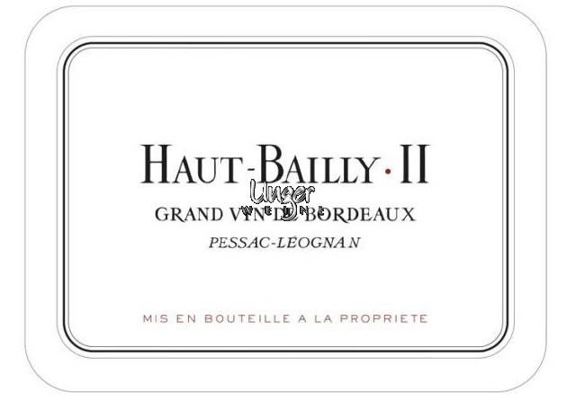 2019 Haut Bailly II Chateau Haut Bailly Pessac Leognan