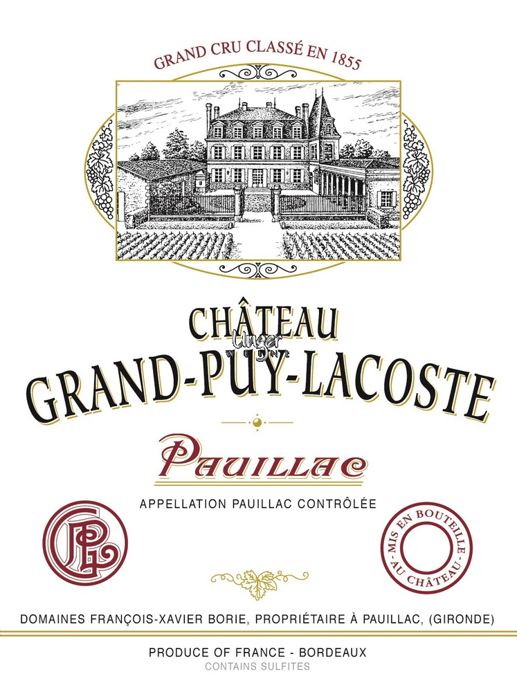 2015 Chateau Grand Puy Lacoste Pauillac
