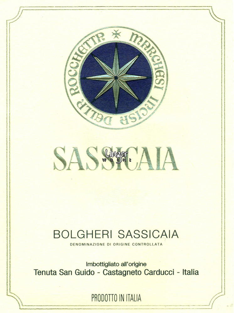 1994 Sassicaia VdT Tenuta San Guido Toskana