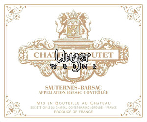 2021 Chateau Coutet Sauternes