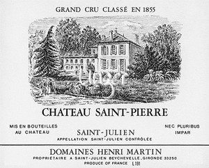 2011 Chateau Saint Pierre Saint Julien
