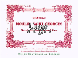 2000 Chateau Moulin Saint Georges Saint Emilion