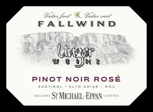 2021 Fallwind Pinot Noir Rose Kellerei St. Michael, Eppan Südtirol