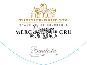 2019 Mercurey Clos du Roy 1er Cru Rouge Domaine Tupinier-Bautista Mercurey
