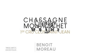 2022 Chassagne Montrachet Clos Saint Jean 1er Cru Benoit Moreau Cote de Beaune