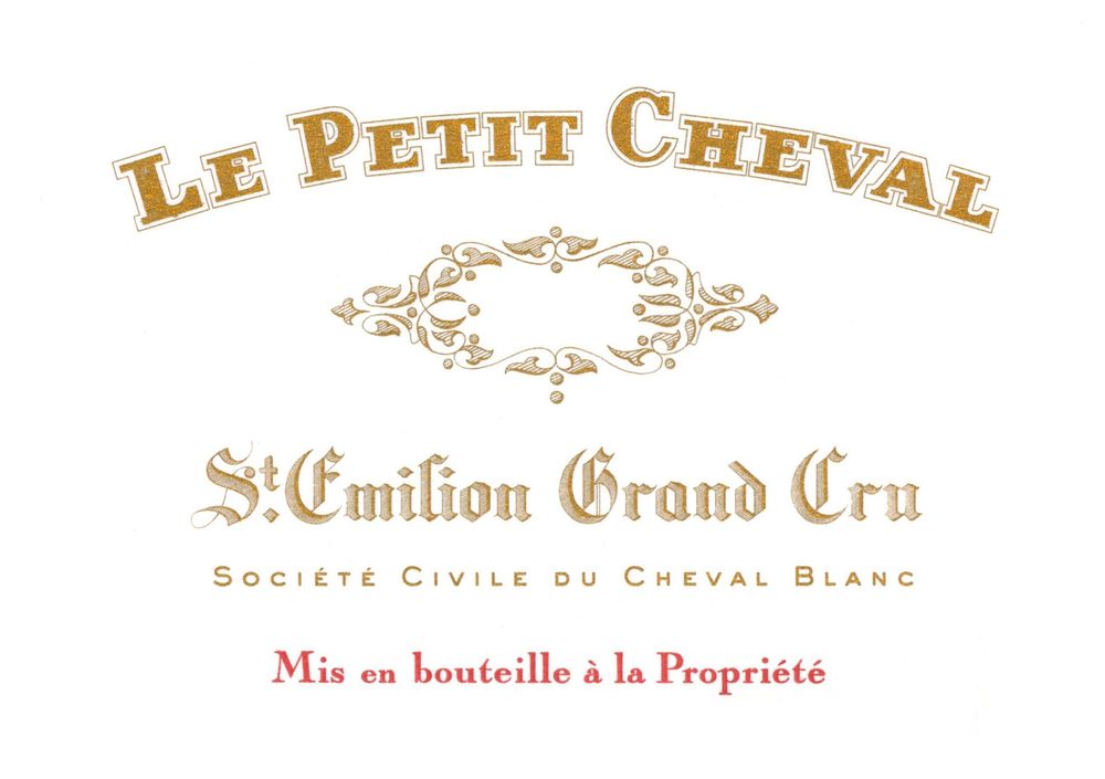 2021 Le Petit Cheval Chateau Cheval Blanc Saint Emilion