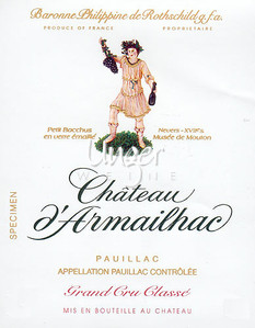 1998 Chateau D`Armailhac Pauillac