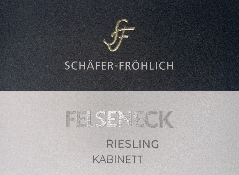 2023 Felseneck Riesling Kabinett Schäfer-Fröhlich Nahe